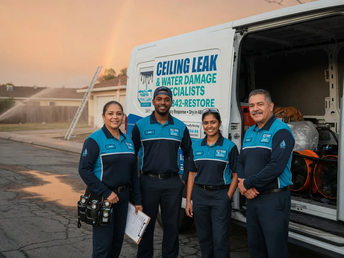 Ceiling Leak Cleanup company in South Amana, IA