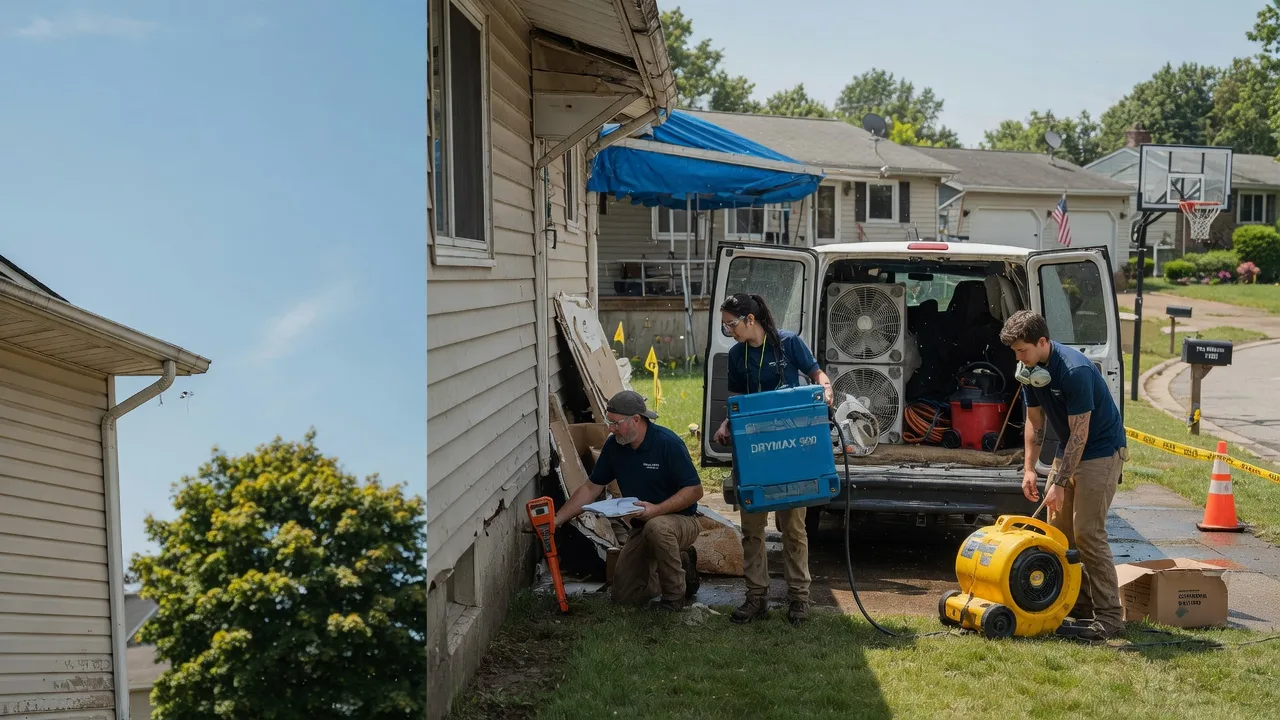 Ceiling Leak Cleanup in South Amana, IA near me
